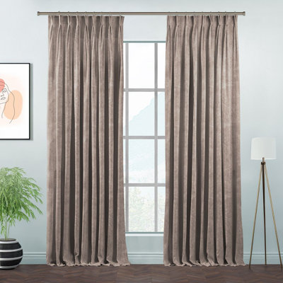 Room Darkening Single Curtain Panel