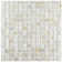 Conchella 0.75" x 0.75" Seashell Mosaic Tile