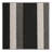Washable Charcoal Light Gray Striped Area Rug-243989278