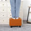 Repose-pieds de rangement en similicuir 16,1 po-850639469