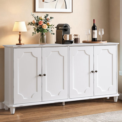 Exquisite 63'' Sideboard with Solid Wood Legs