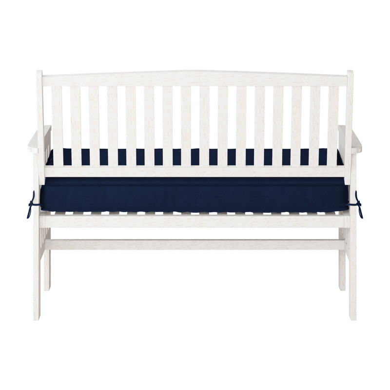 Banc de jardin en bois Millersville, Blanc