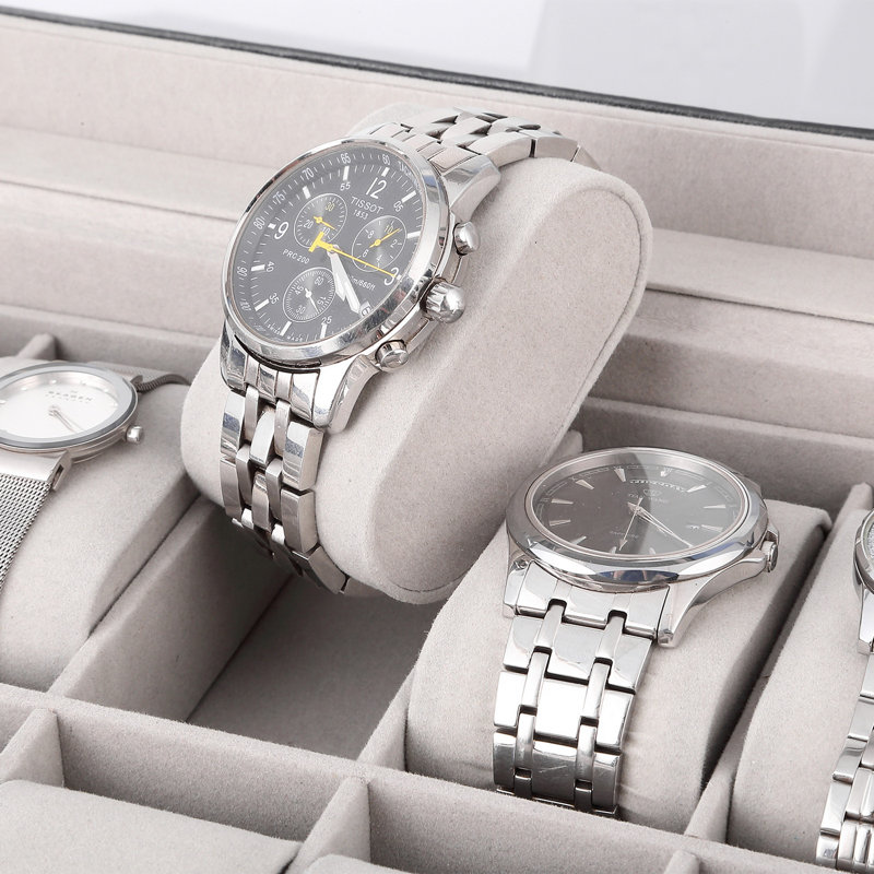 12 Slots Watch Box with Drawers
