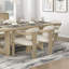 Ensemble de salle à manger avec rallonges 7 pièces Modern Oak
