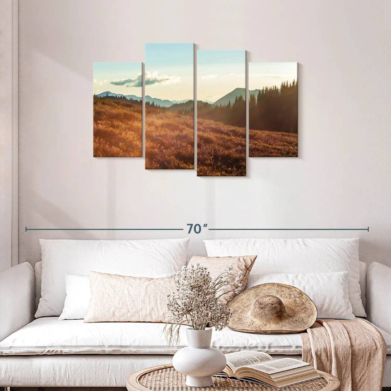 Alvord North Cascade Range Sunrise, H 27 po x l 43 po