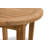 Classic Teak 21" Round Side Table