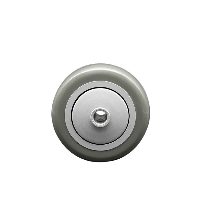 Polyurethane on Polyolefin Casters, Gray