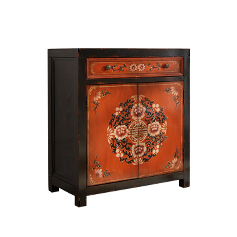 Painted Entryway Cabinet & Accent Storage