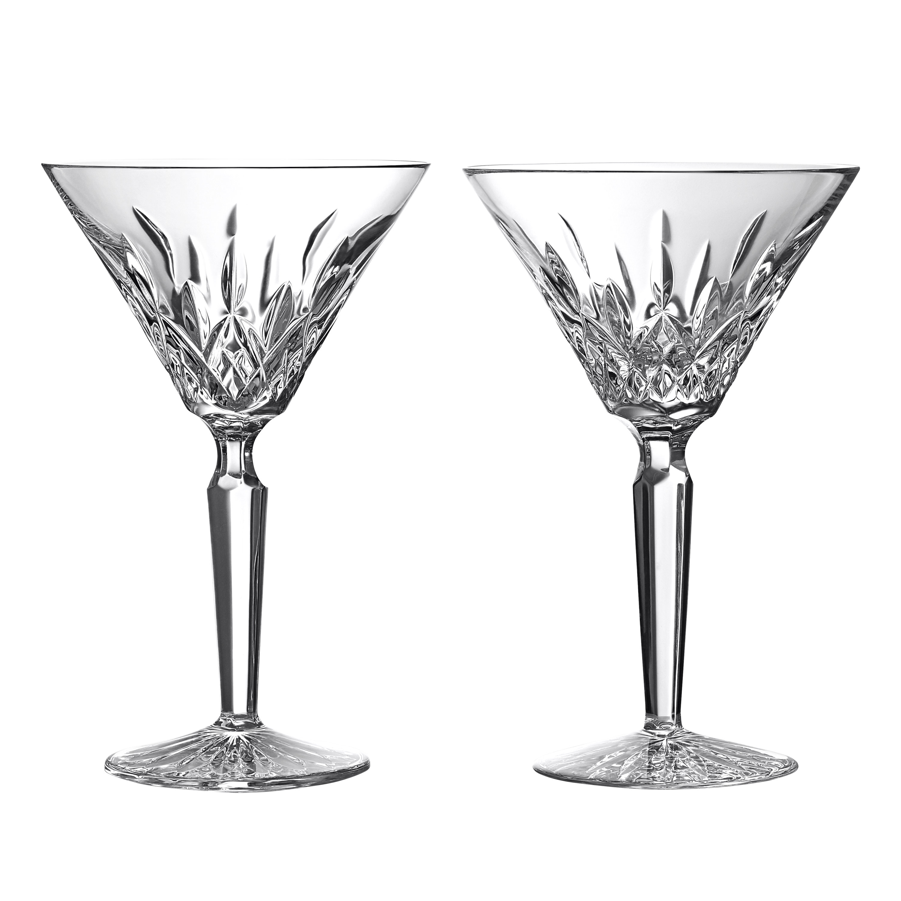 Waterford Personalized Elegance Martini Glass Pair