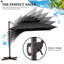  Parasol carré en porte-à-faux 118 "avec base Easy-Move | Mobilité d'une personne-235443958