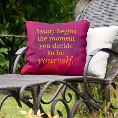 Coussin intérieur / extérieur True Beauty