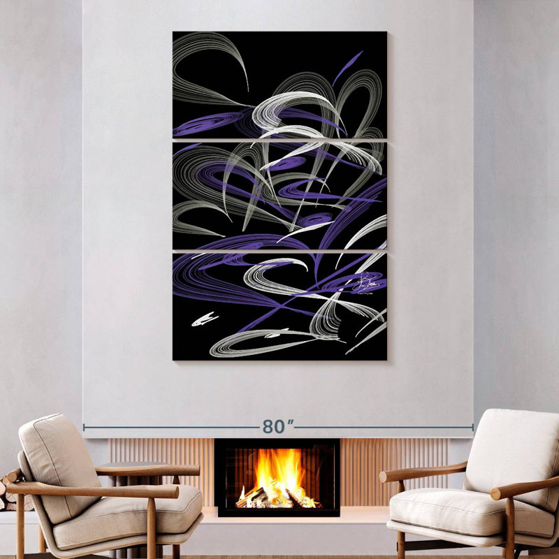 Avery Heart Strings, 74" H x 48" W