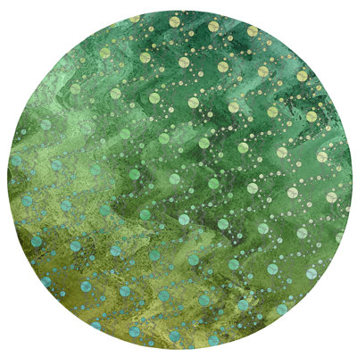 Chenille Polka Dots Indoor Rug