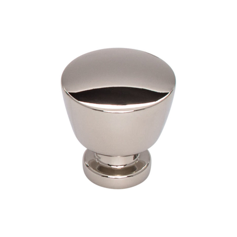 Allendale Round Knob, 1 1/4" Knob Diameter, Polished Nickel
