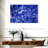 Avery Webbed Marble Blue Abstract-111858687