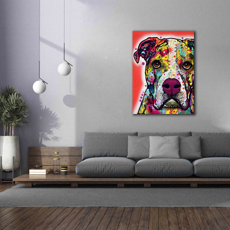 Red Barrel Studio® Epic Graffiti 'American Bulldog 1' By Dean Russo ...