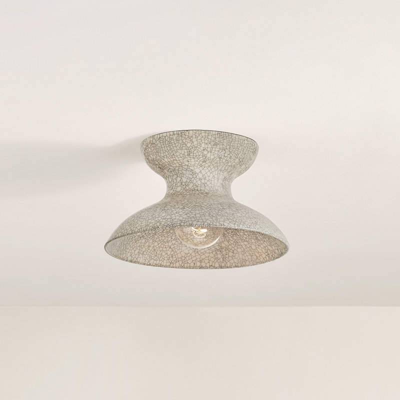 Carina 11" 1-Light Ceramic Flush Mount