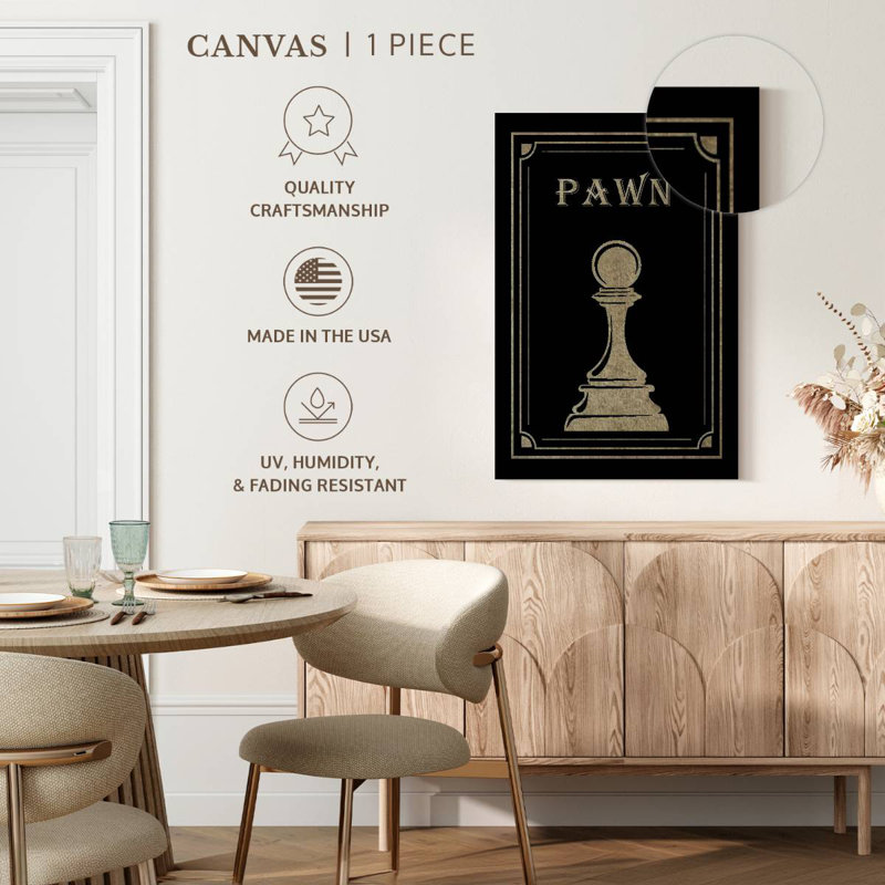 Senne Chess Pawn, 39" H x 26" W