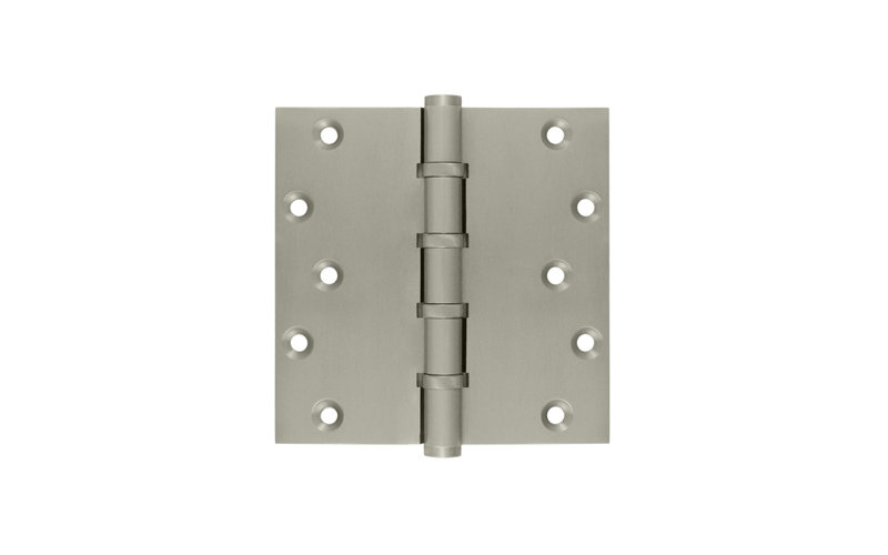 Butt Bearing Hinge, Brushed Nickel