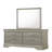 Dresser with Crocodile Embossed Drawer Fronts – Elegant and Functional Storage Solution(not include mirror)-1697993119