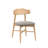 Marlow Wooden Backrest Upholstered Solid Wood Dining Chair Side Chair (Set of 2)-802925590
