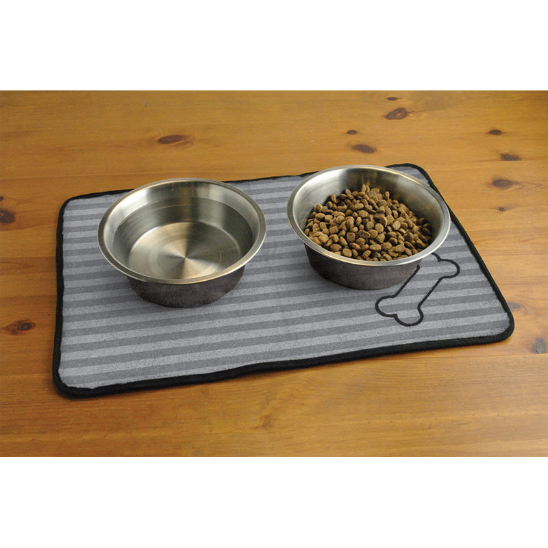 Tapis d'entrée 18 po x 12 po Guidi, Gris