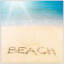 Plage de sable - reproduction sur toile-18642361-24239197