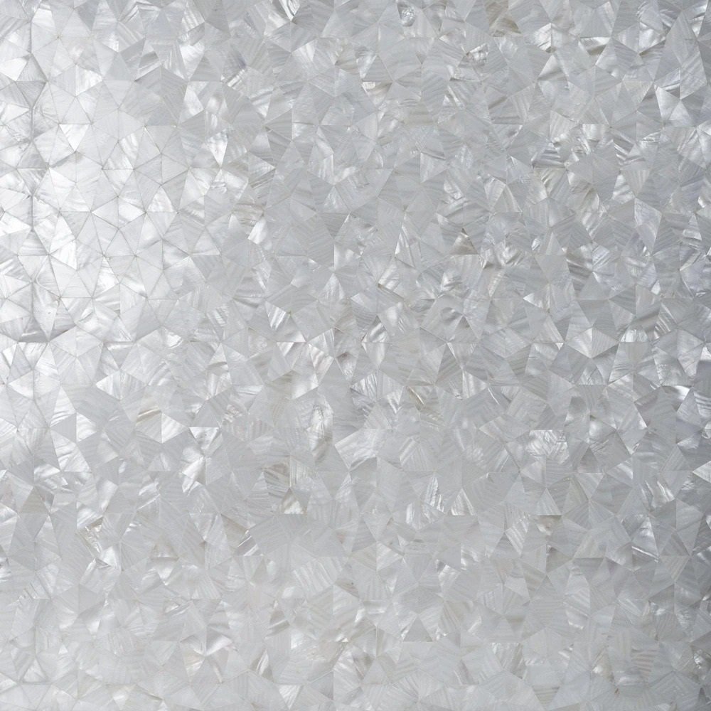 Penny Round 11.8'' W x 11.8'' L Seashell Marble Look Mosaic Wall & Floor Tile Tiletopia