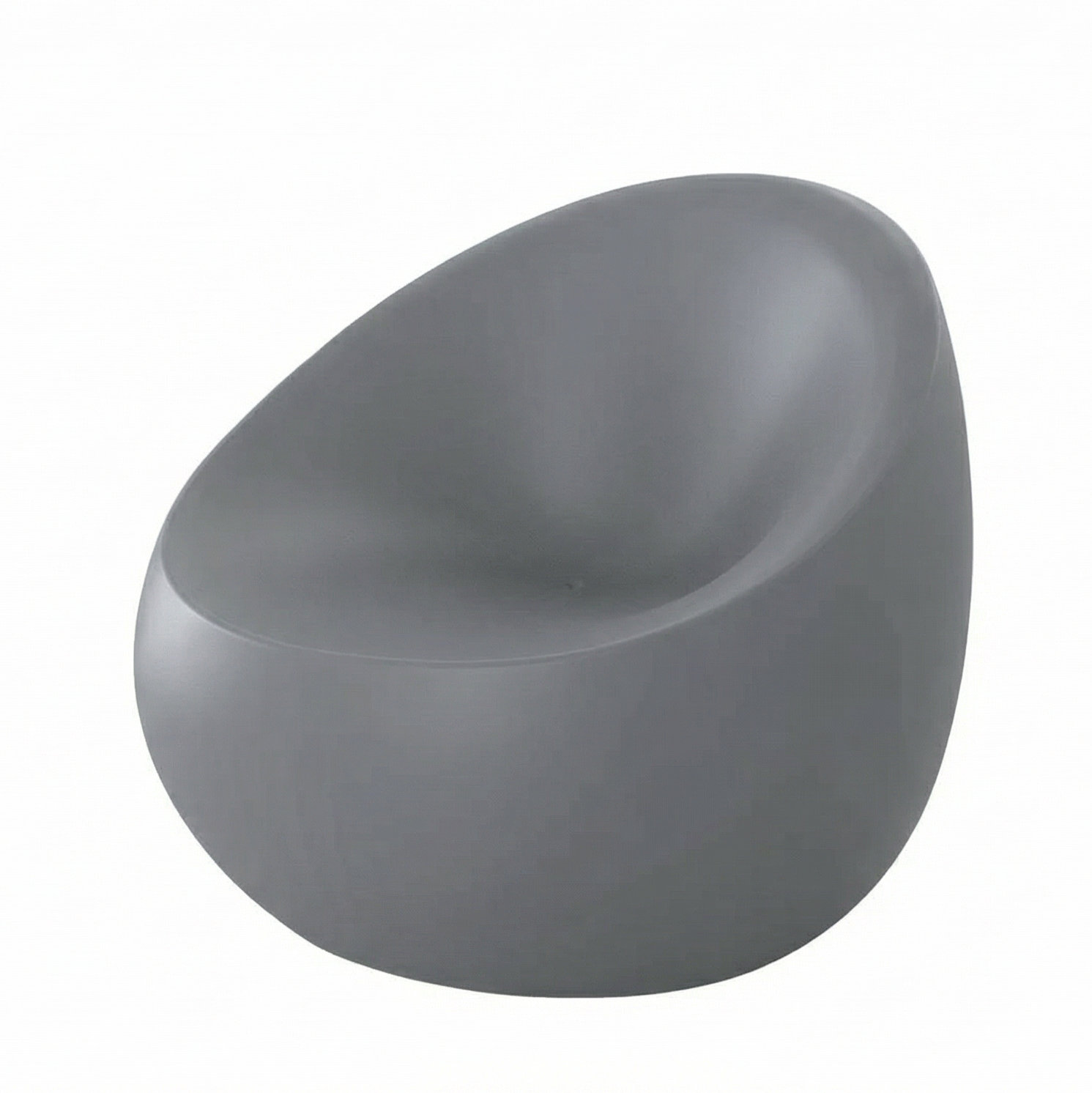 Stone Patio Lounge Chair, Gray