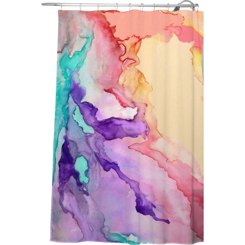 Abstract Shower Curtain
