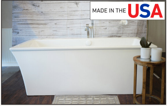 66'' L Soaking Bathtub
