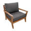 Ensemble de coussins de patio Eddie Bauer, Sunbrella résistant à la décoloration et à l'eau pour canapés de patio, canapés modulaires et chaises longues, l 26 po x P 30 po, épaisseur 5 po; dossier 26 po x H 20 po, épaisseur 5 po, réversible , Ardoise coulée-18066151-18066158
