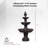 58.3" 3-Tier Electric Outdoor Freestanding Water Fountain - Classic Leaf Design, Large Bird Bath with Pump - Ideal for Yard, Lawn and Garden Décor-1176241980
