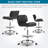 Inbox Zero Creasy Vinyl Drafting Chair