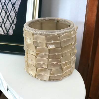 Porte-bougie votive en nacre