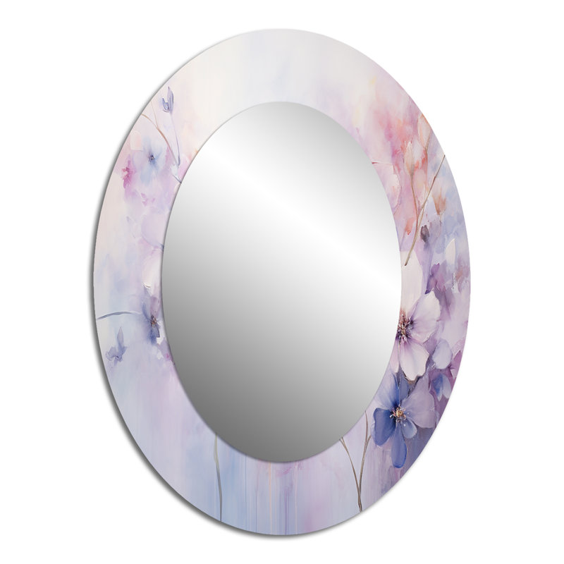 Miroir mural mauve, 40 po x 30 po