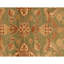 Hand Knotted Wool Area Rug in Light Green And Beige