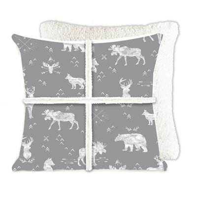 Animal Print Throw Pillow