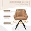 Gefjun 46cm H Upholstered Metal Upholstered Back Armchair-1560522081