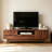 62'' Mid-Century Modern TV Stand, Wood Console Table with Drawers & Cabinets, Entertainment Center-1720334102