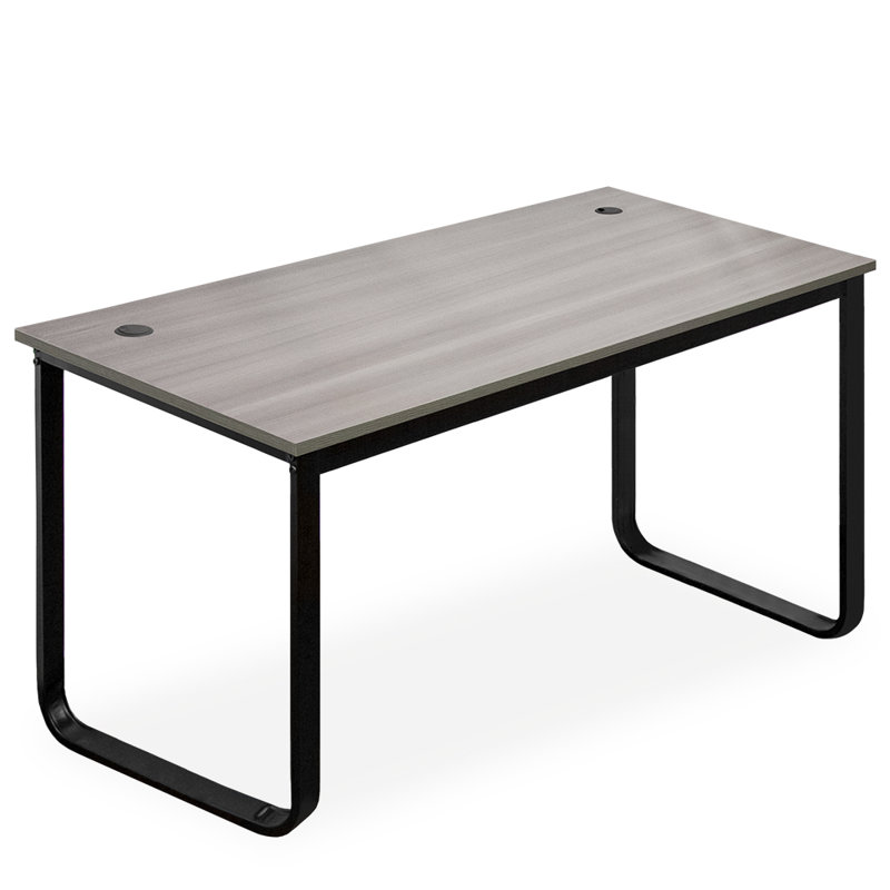 Diljaan 55'' Writing Desk, Modern U-Frame Home Office Computer Desk