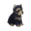 Brown Baby YorkTerrier | Handpainted Decorative Puppy Statue for Home & Garden Decor | Premium Polyresin Dog Statue | Gift for Dog Lovers | Weather-Resistant Indoor/Outdoor Decor