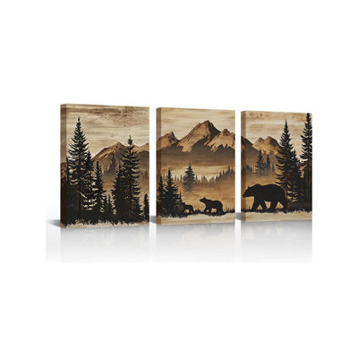 3 Piece Wrapped Canvas Print