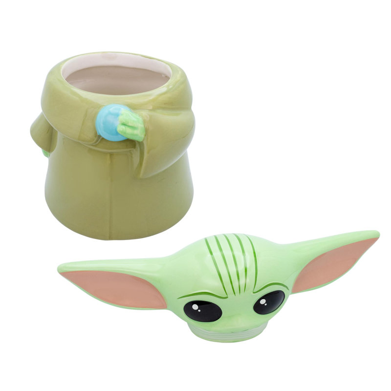 Contenant en céramique Star Wars: The Mandalorian Grogu | 13 pouces de hauteur