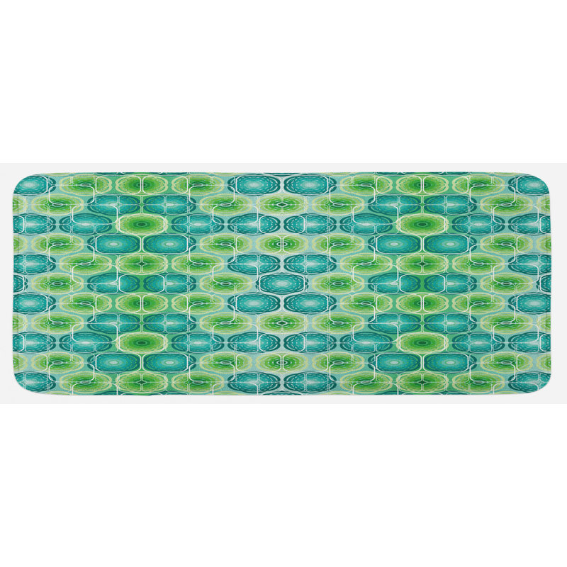 Tapis de cuisine abstrait