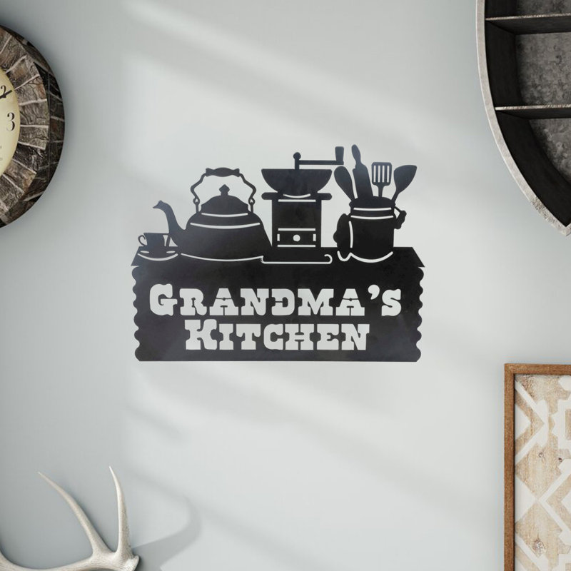 Traditional Wall Decor on Metal