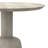 Finchley 18"W Solid Mango Wood Contemporary Round End Table with Tapered Pedestal Base