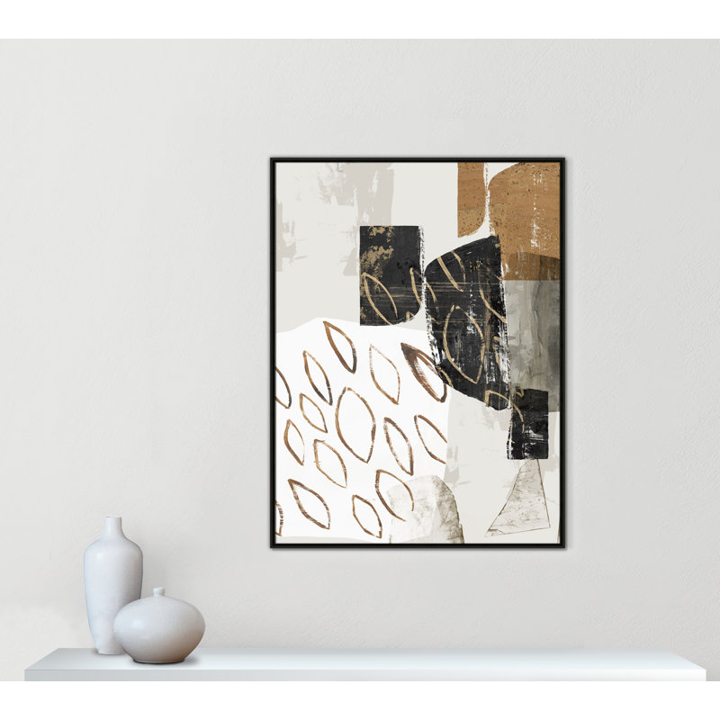 «Shape of Formation III» par Casa Fine Arts, Espresso, H 49,5 po x l 37,5 po