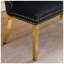 Banc de salle à manger capitonné à boutons en velours l 22,7 po x P 45,6 po x H 35,2 po SW