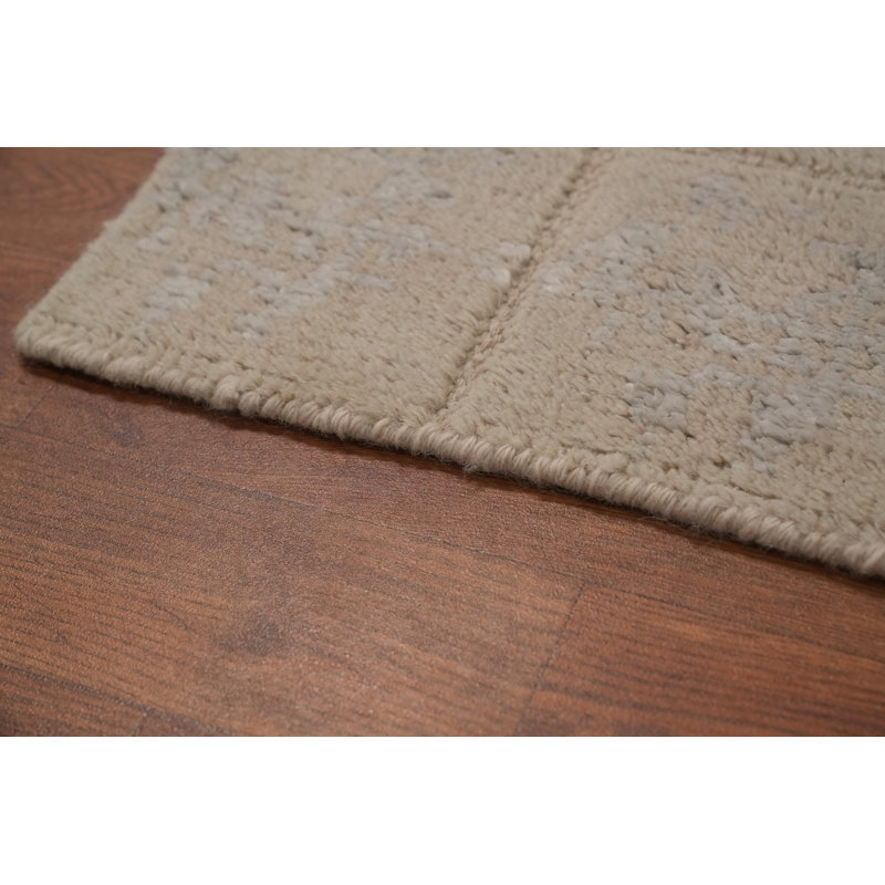 Handmade Modern Abstract Oriental Rug 5x7